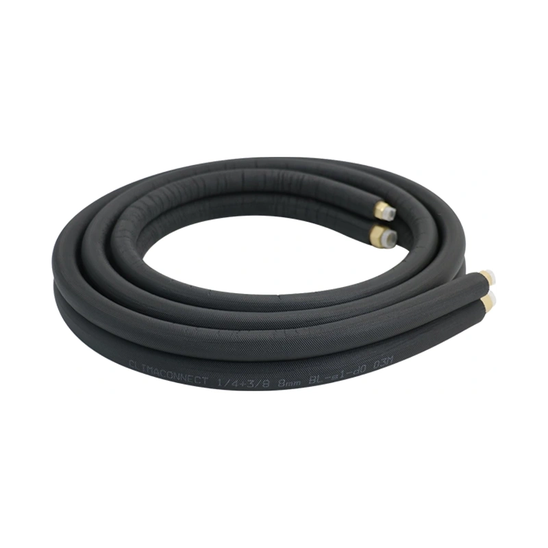 Koelleidingset met flarewartels 1/4-3/8 lengte 3 meter