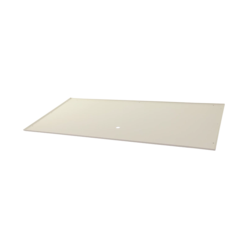Airconditioner omkasting onderplaat RAL9010 wit - M