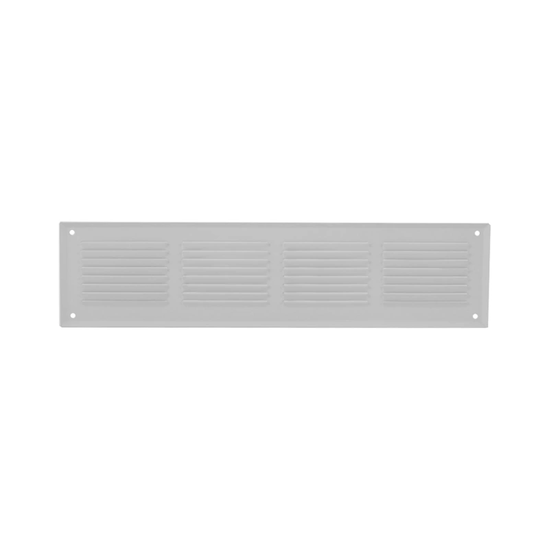 Wandrooster 500x100mm aluminium - RAL9016
