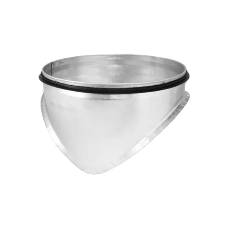 Zadelstuk Ø 450mm - 450mm (90°) - Gegalvaniseerd