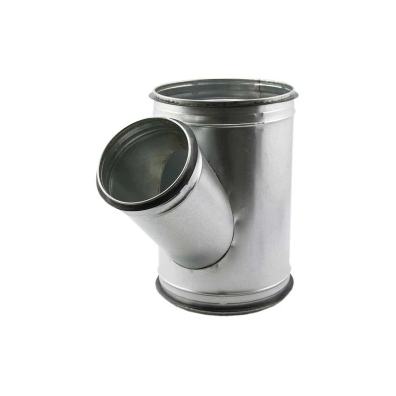 T-stuk Ø 250mm - Ø 160mm voor spirobuis (45°)