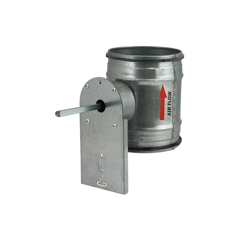 Motorbediende regelklep Ø 400mm voor spirobuis