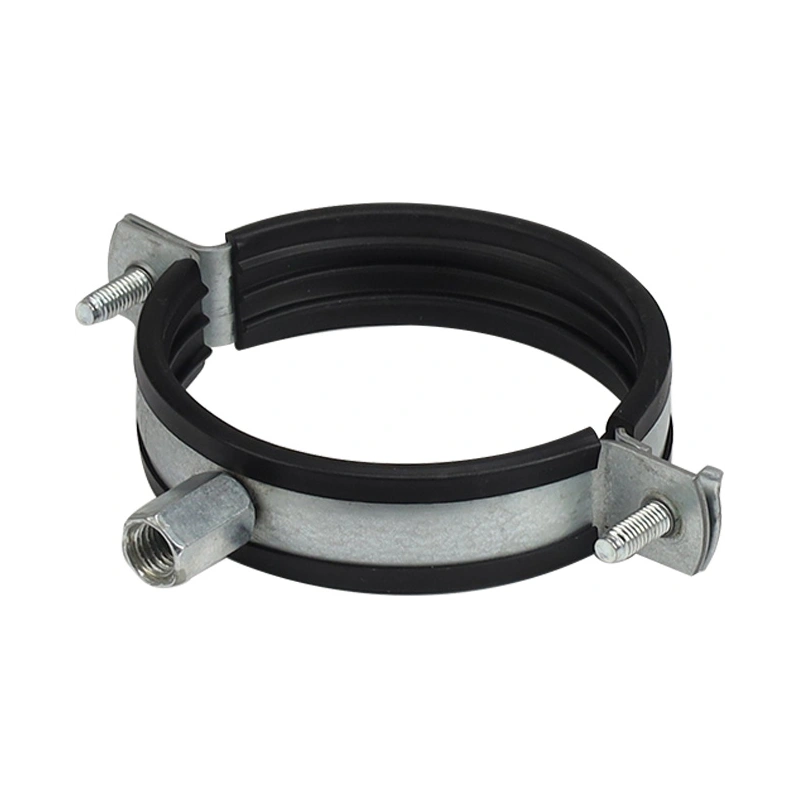 Beugel metaal 125mm met rubber - PCWR125