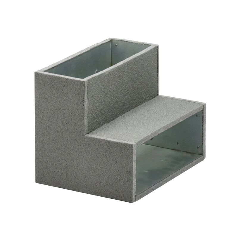 Thermoduct instortbocht 90 graden 220x80 mm verticaal