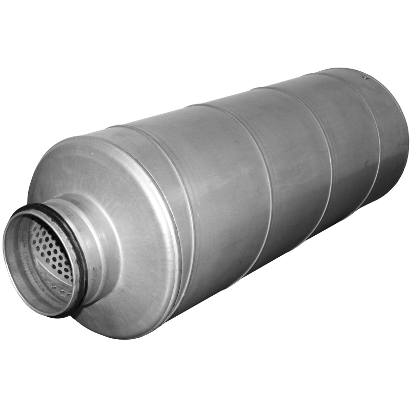 Spiro-SAFE geluiddemper diameter 500 mm - lengte 600 mm (100 mm isolat