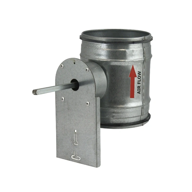 Motorbediende regelklep Ø 315mm voor spirobuis