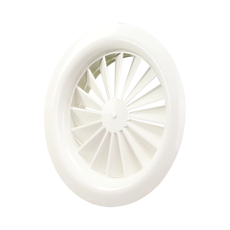 Wervelrooster rond 125mm centrale schroef - SWR125 RAL9016