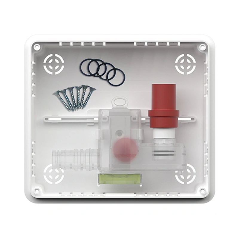 Waterloze inbouwsifon voor condenswater afvoer.