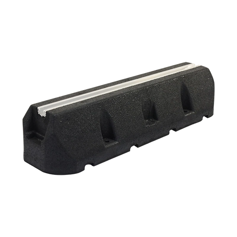 Rubber montagebalk trillingsdempend 400x100x180 mm