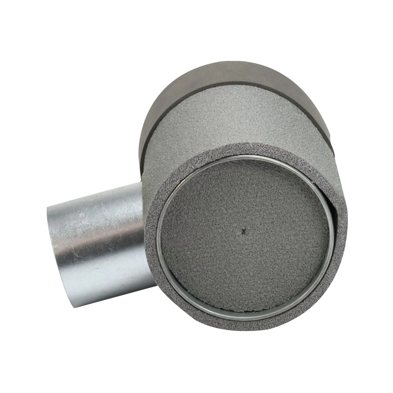 Thermoduct instortpot diameter 125mm H=80 mm enkel met gat voor tunnel