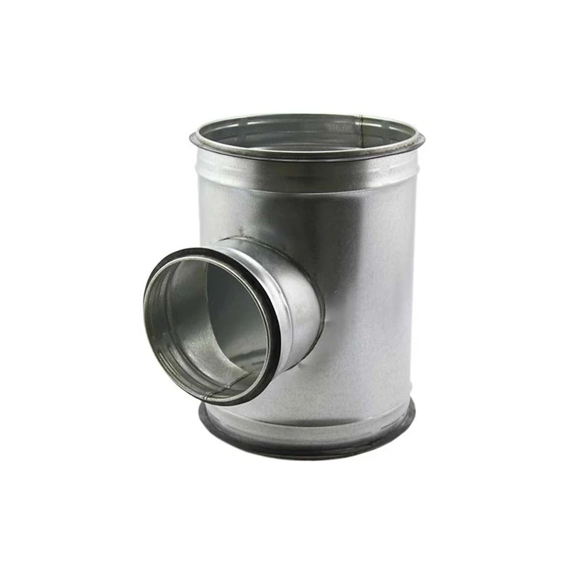 T-stuk Ø 355mm - Ø 100mm voor spirobuis (90°)