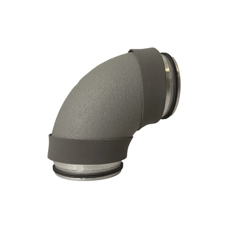 Thermoduct geïsoleerde bocht 90 graden diameter 450 mm
