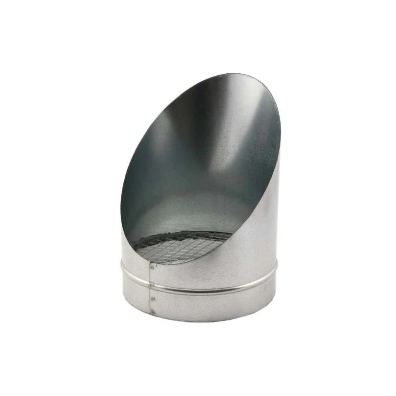Buisrooster 45 graden met gaas diameter: 560 mm