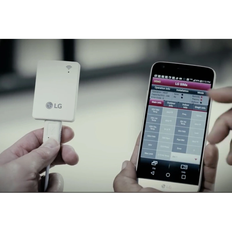 LG Wi-Fi Module for Mobile LG Monitoring