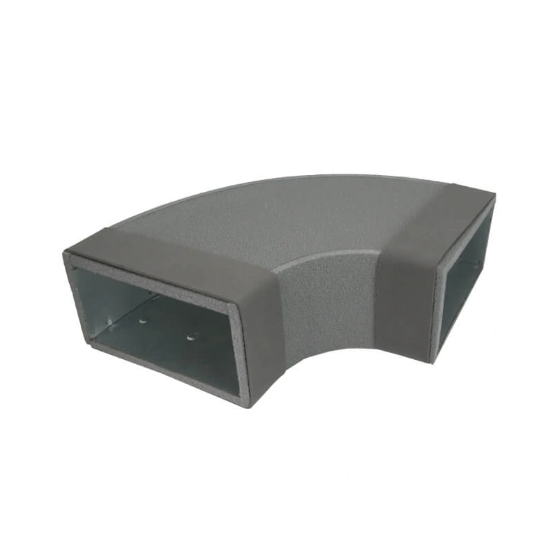 Thermoduct instortbocht 90 graden 220x80 mm horizontaal