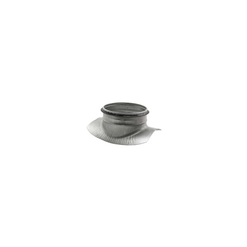 Zadelstuk Ø 355/400mm - 180mm (90°) - Gegalvaniseerd