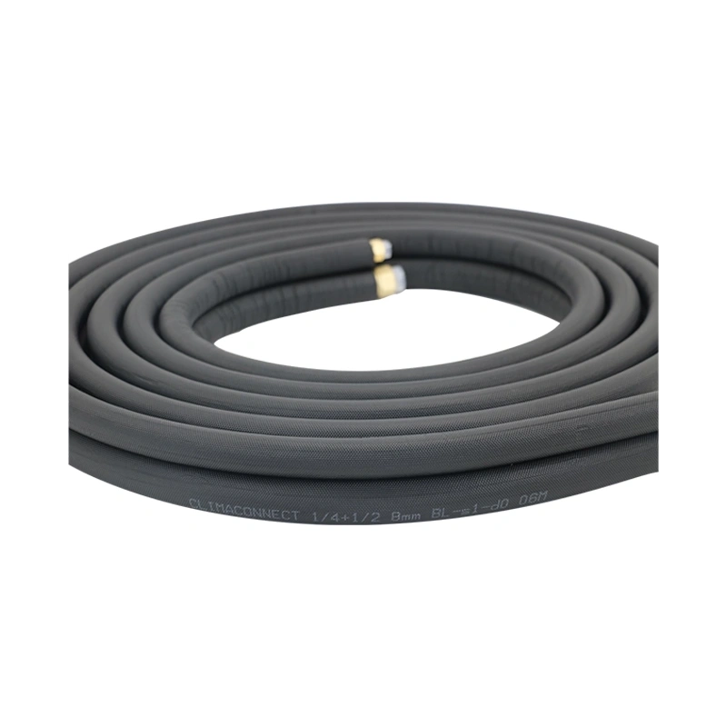 Koelleidingset met flarewartels 1/4-1/2 lengte 6 meter