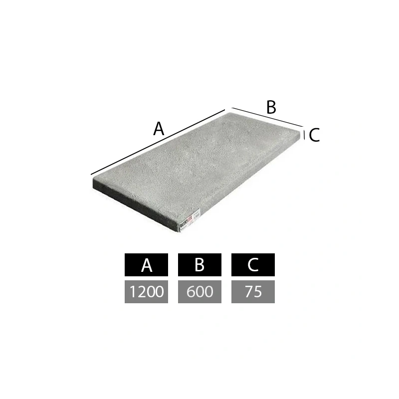 Lichtgewicht beton plaat 1200 x 600
