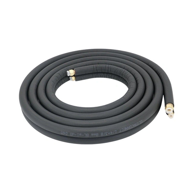 Koelleidingset met flarewartels 1/4-3/8 lengte 5 meter