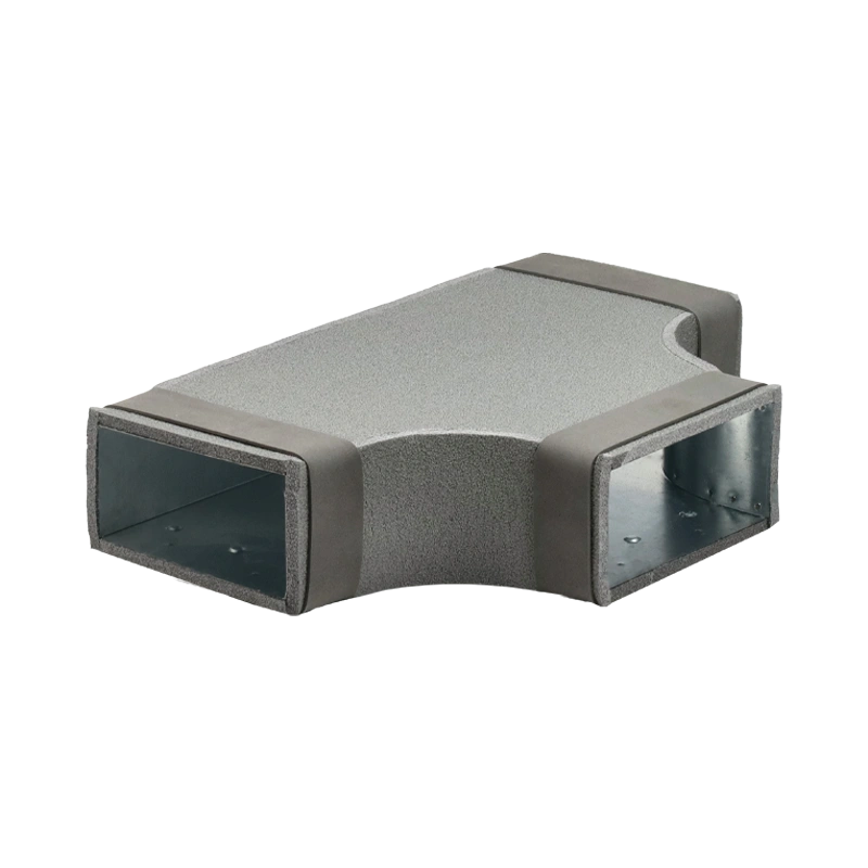 Thermoduct T-stuk 90 graden 300x80 - 300x80 tbv instortkanaal