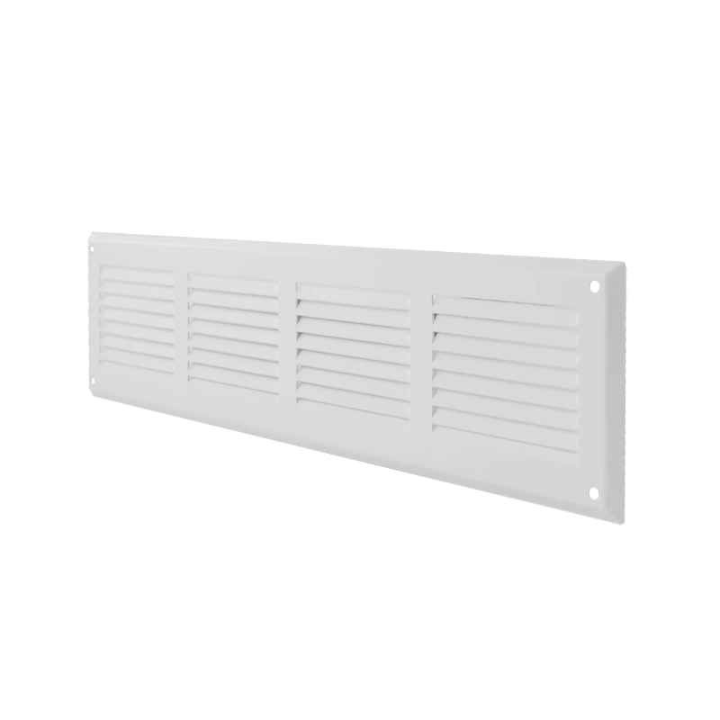 Wandrooster 400x100mm aluminium - RAL9016