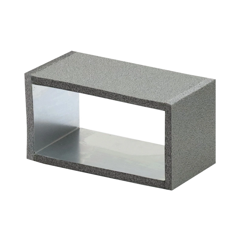 Thermoduct koppelstuk, 220x80 mm, L=100 mm