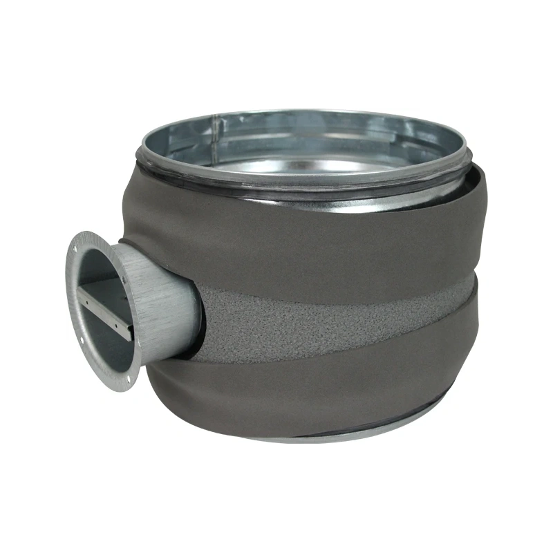 Thermoduct 9 mm handbediende regelklep diameter 125 mm geïsoleerd