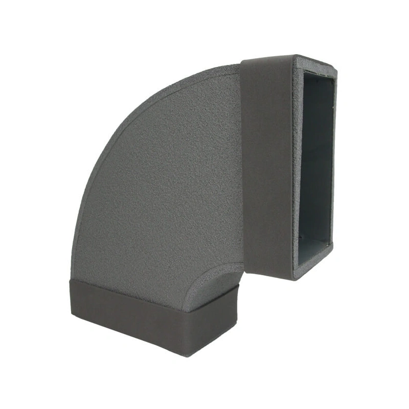 Thermoduct instortbocht 90 graden 300x80 mm horizontaal