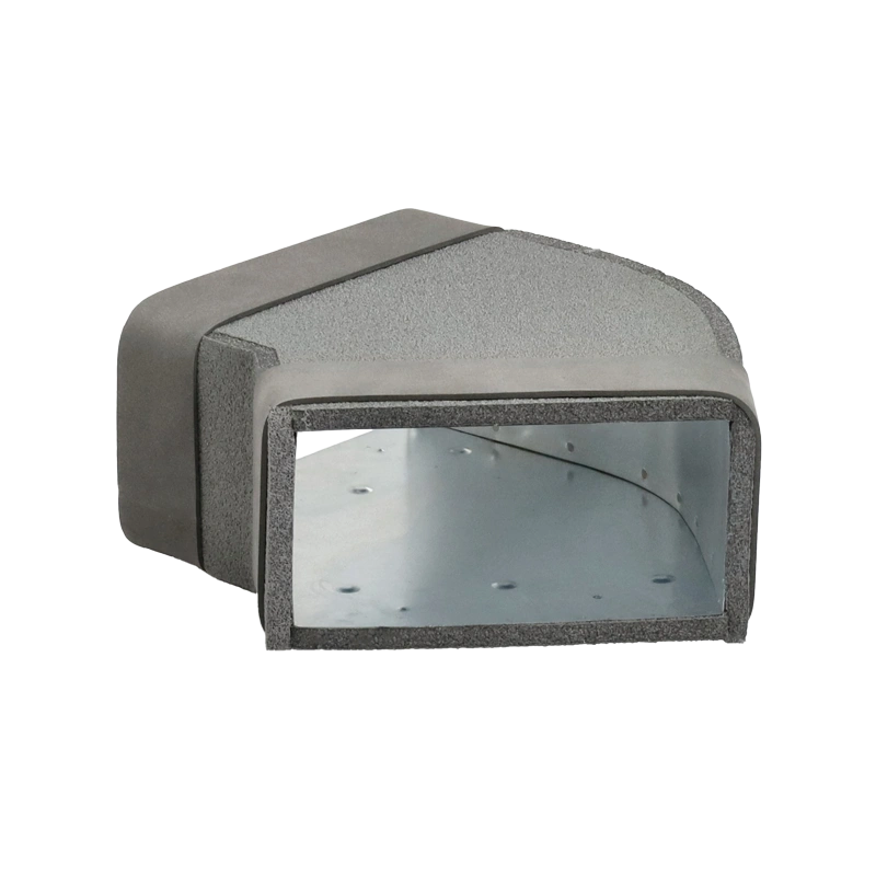 Thermoduct instortbocht 45 graden 300x80 mm horizontaal