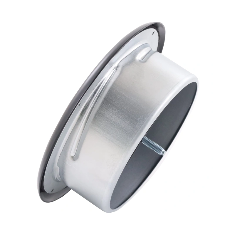 Ventilatie afvoer ventiel 160 mm metaal - E-DVS160 RAL9005 30% glans