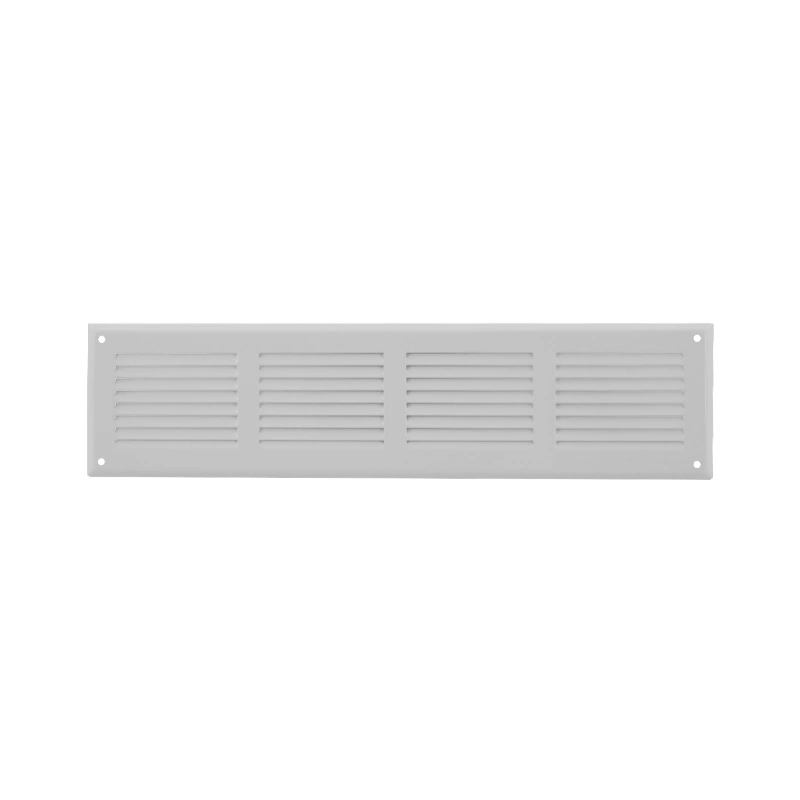 Wandrooster 500x100mm aluminium - RAL9016