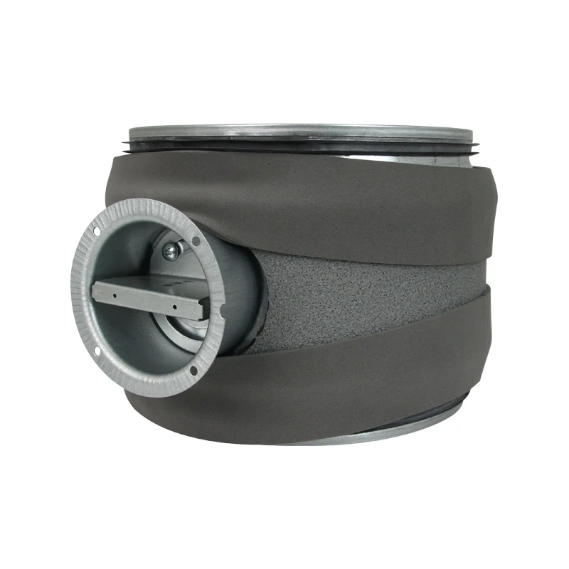 Thermoduct 9 mm handbediende regelklep diameter 400 mm geïsoleerd