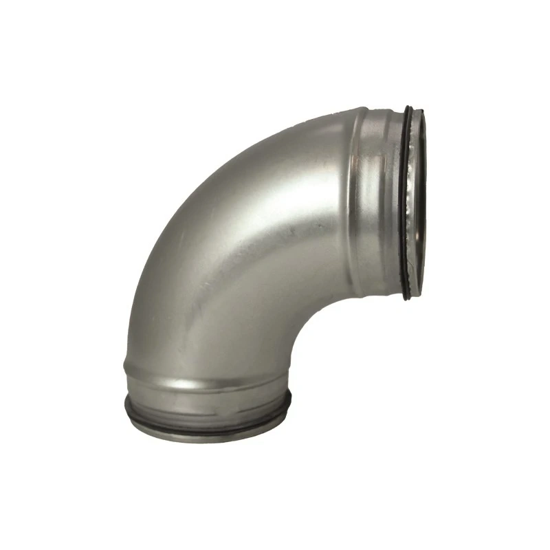Ronde spiro bocht 90° Ø 100mm voor spirobuis