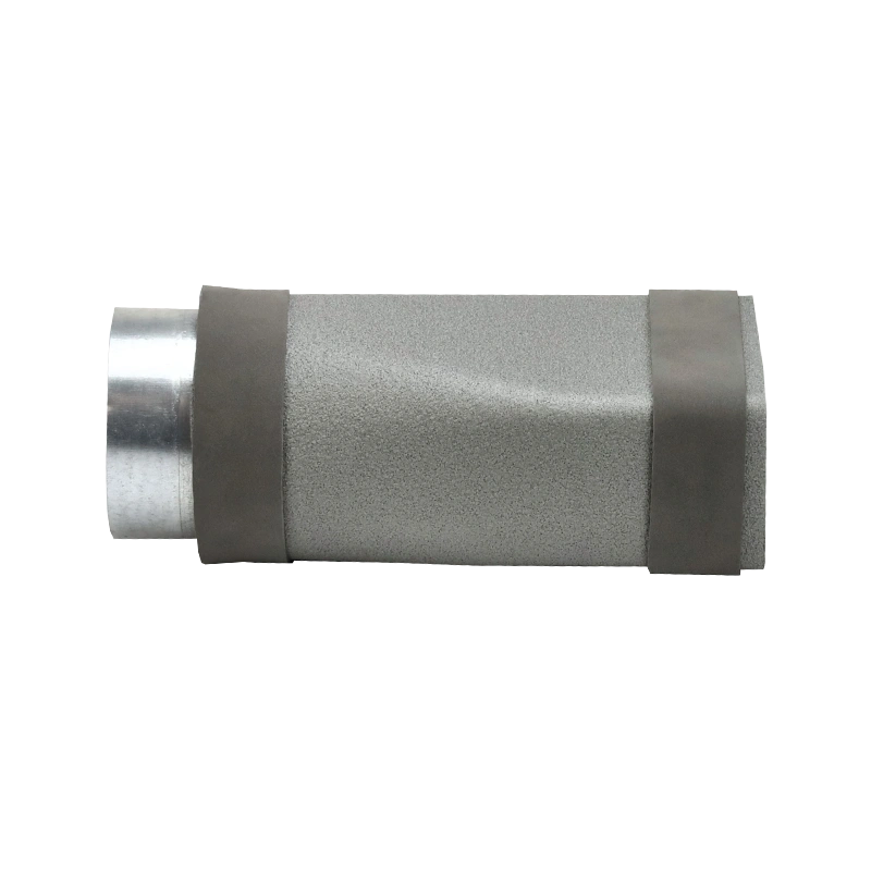 Thermoduct verloopstuk 220x80 mm naar diameter 125 mm