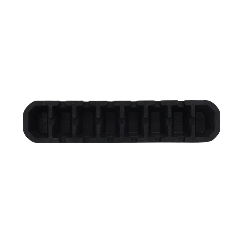 Rubber montagebalk trillingsdempend 600x100x180 mm