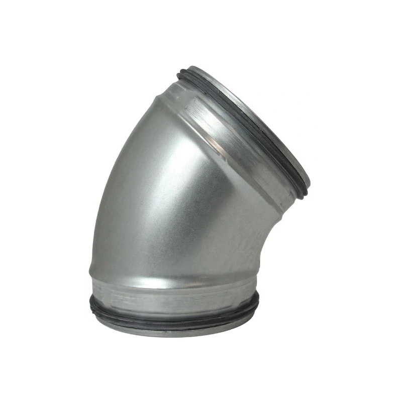 Ronde spiro bocht 45° Ø 80mm voor spirobuis