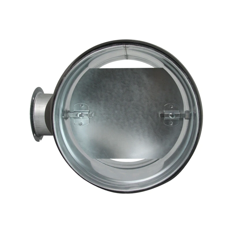 Thermoduct 9 mm handbediende regelklep diameter 160 mm geïsoleerd