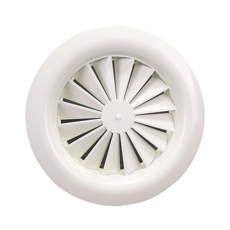 Wervelrooster rond 160mm centrale schroef - SWR160 RAL9016