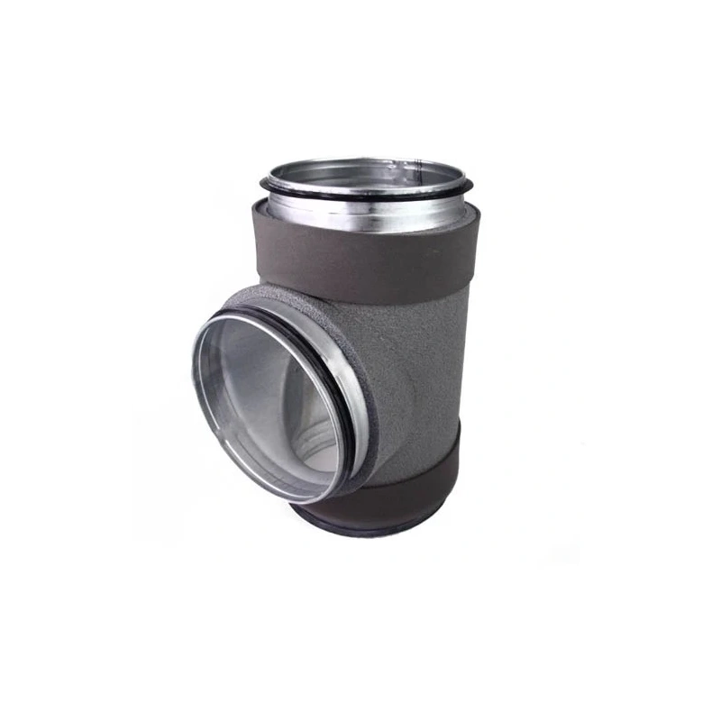 Thermoduct geïsoleerd T-stuk diameter 355 mm - 160 mm (90 graden)