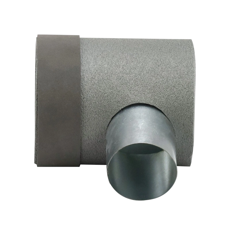 Thermoduct instortpot diameter 125mm H=80 mm enkel met gat voor tunnel