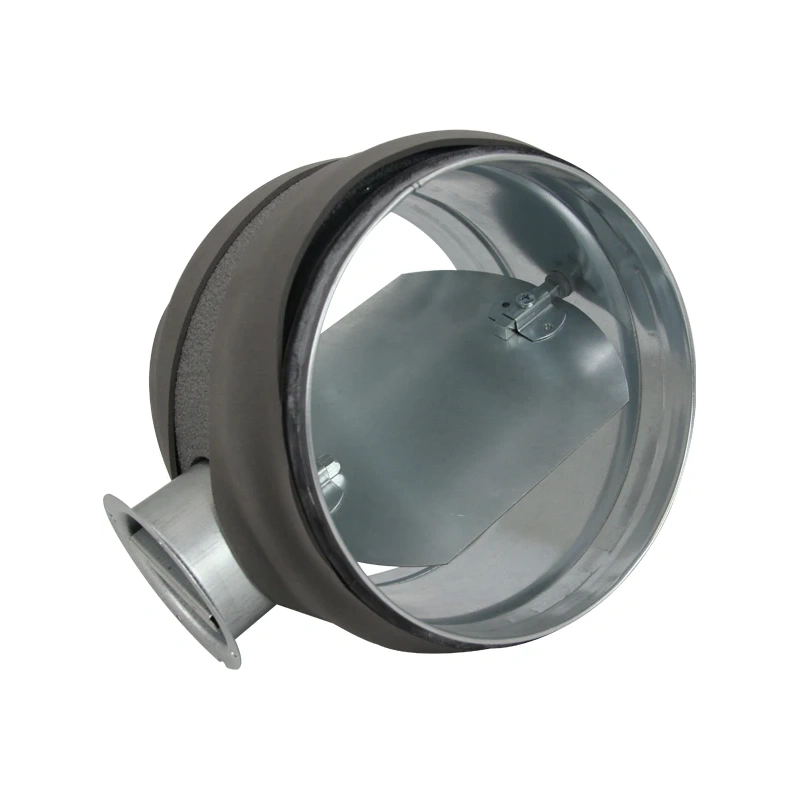 Thermoduct 9 mm handbediende regelklep diameter 355 mm geïsoleerd