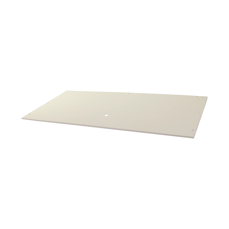 Airconditioner omkasting onderplaat RAL9010 wit - M