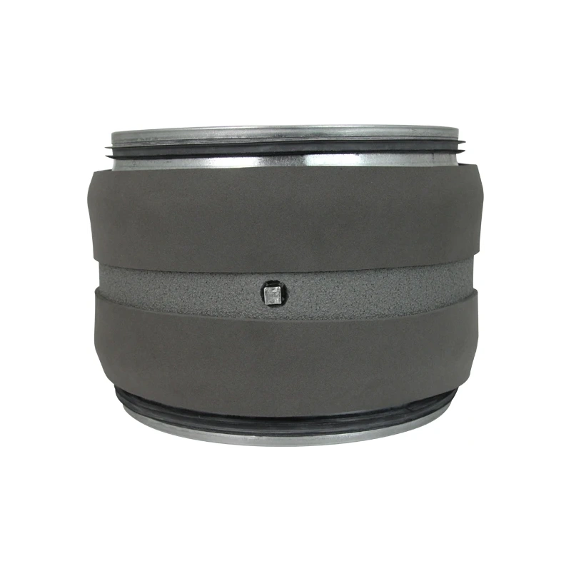 Thermoduct 9 mm handbediende regelklep diameter 180 mm geïsoleerd