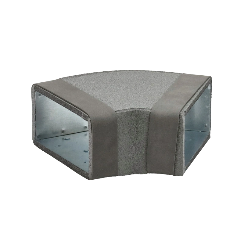 Thermoduct instortbocht 45 graden 300x80 mm horizontaal