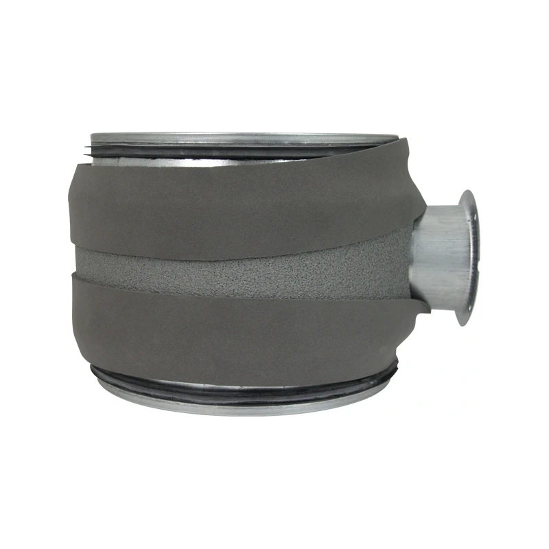 Thermoduct 9 mm handbediende regelklep diameter 125 mm geïsoleerd