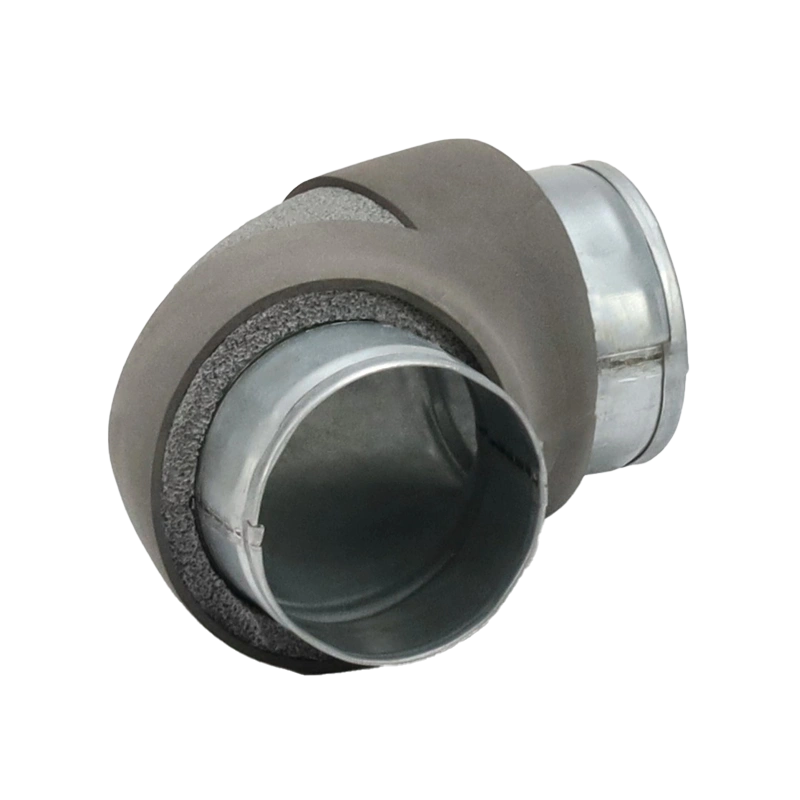 Thermoduct bocht diameter 80 mm 90 graden (niet safe)