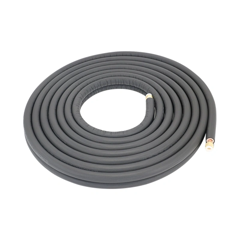 Koelleidingset met flarewartels 1/4-3/8 lengte 10 meter