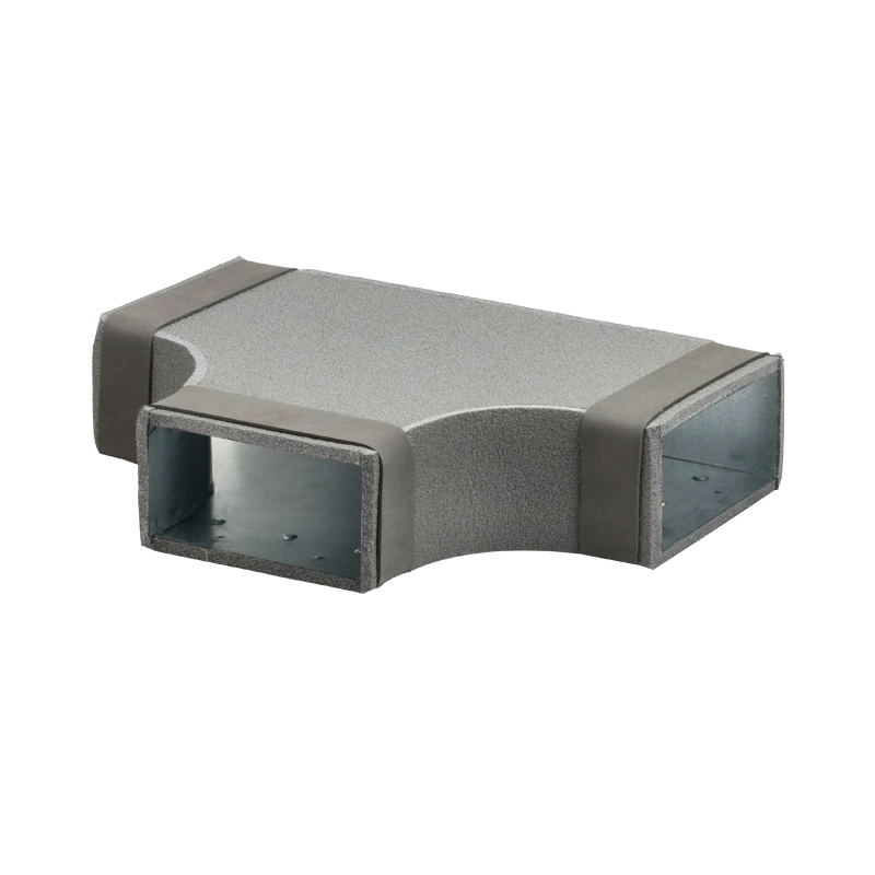 Thermoduct T-stuk 90 graden 300x80 - 300x80 tbv instortkanaal