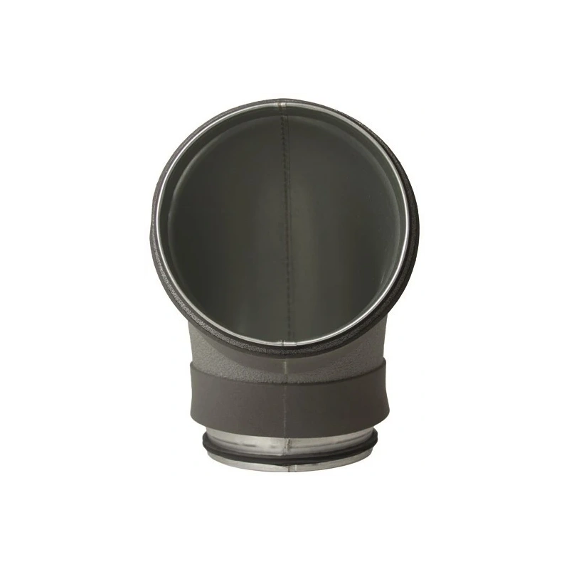 Thermoduct 13mm bocht diameter 355 mm 90 graden geisoleerd