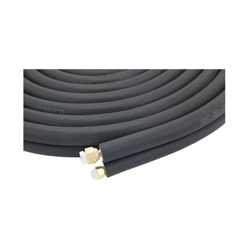 Koelleidingset met flarewartels 1/4-1/2 lengte 8 meter